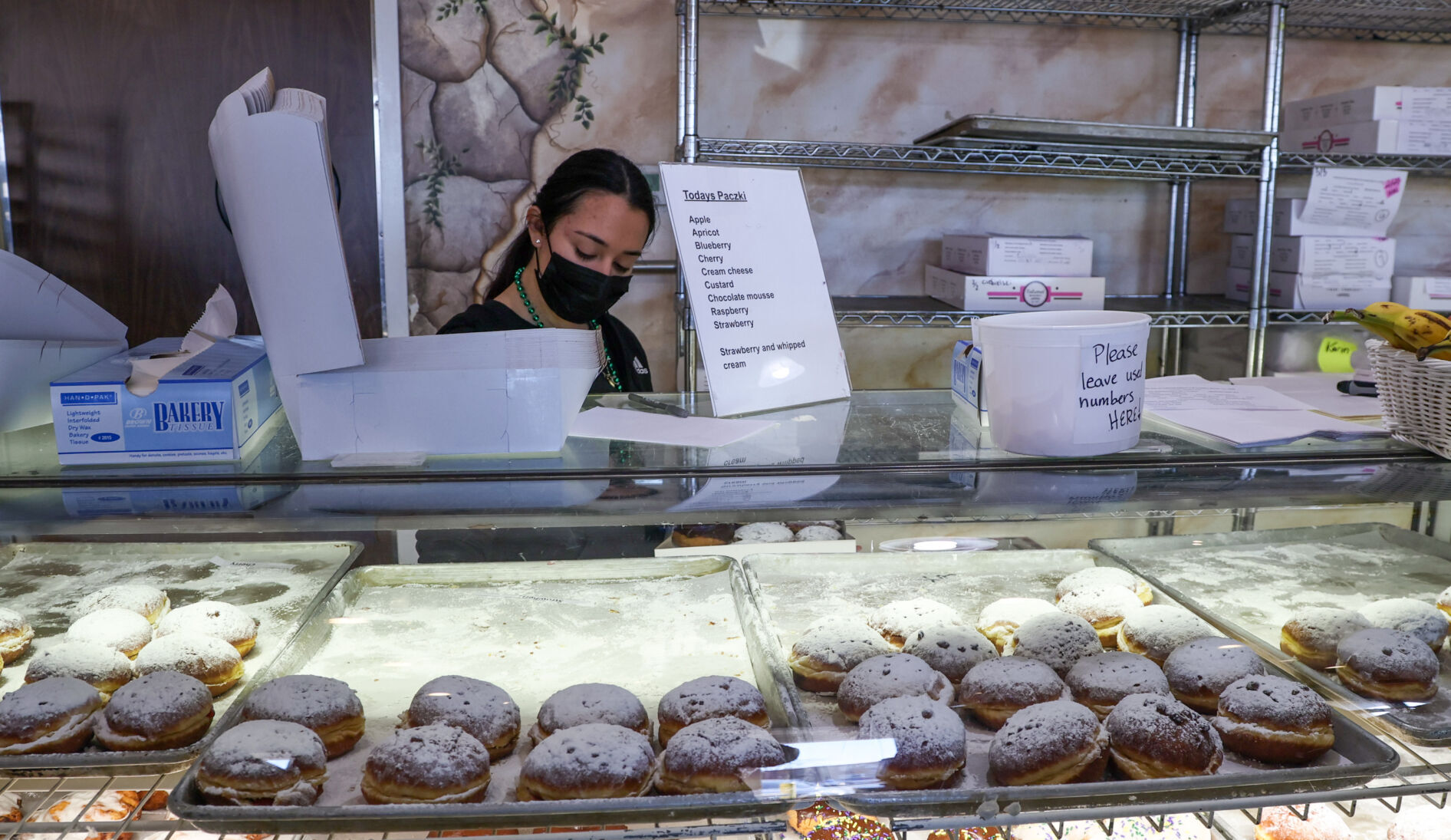 Stocking up on paczki